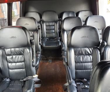 Comfortable, Spacious Air Controlled Vans