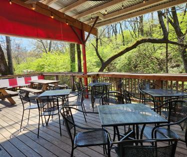The Break Room Patio view