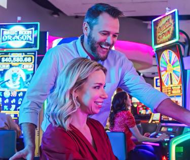 Couple Playing a Game