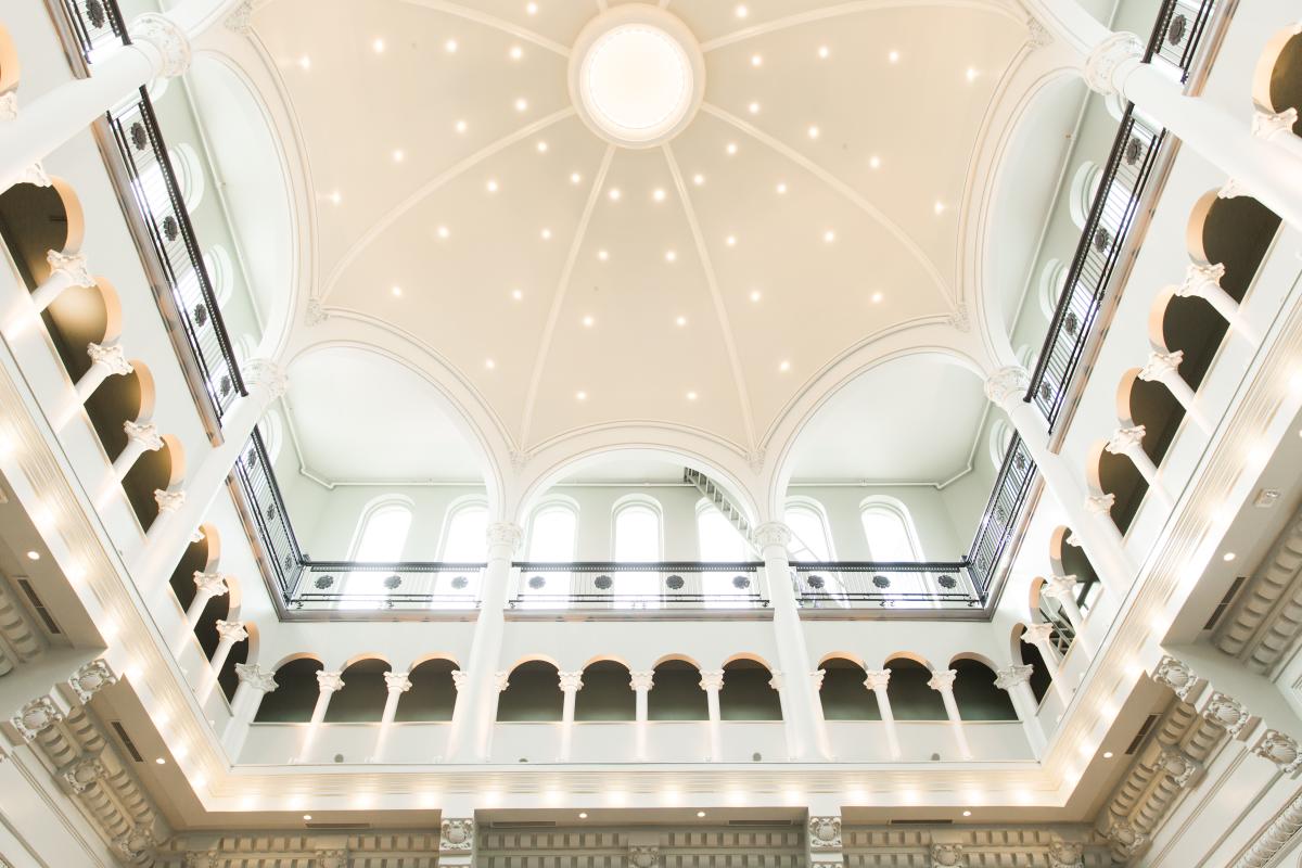 Old-Fayette-County-Courthouse-Dome-Interior