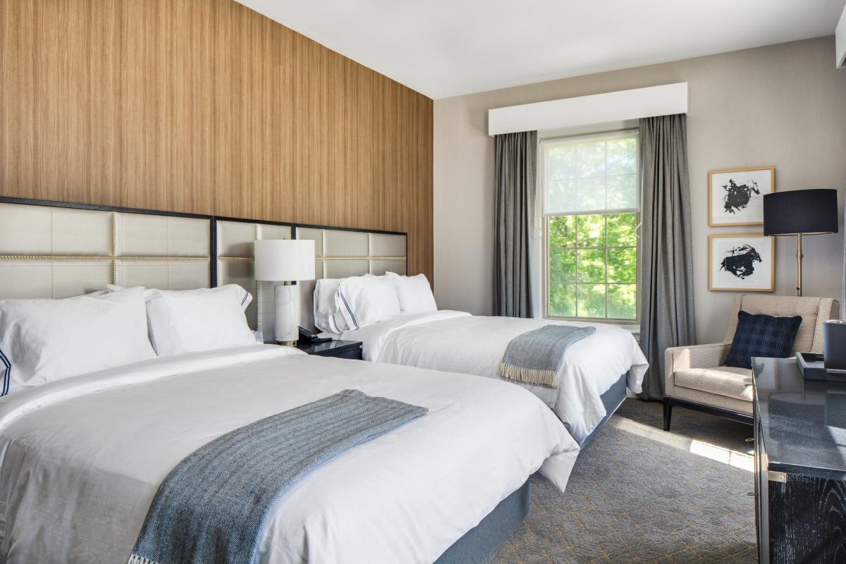 Hotel room at The Sire.