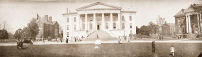 The campus grounds at the historic Transylvania Univeristy.